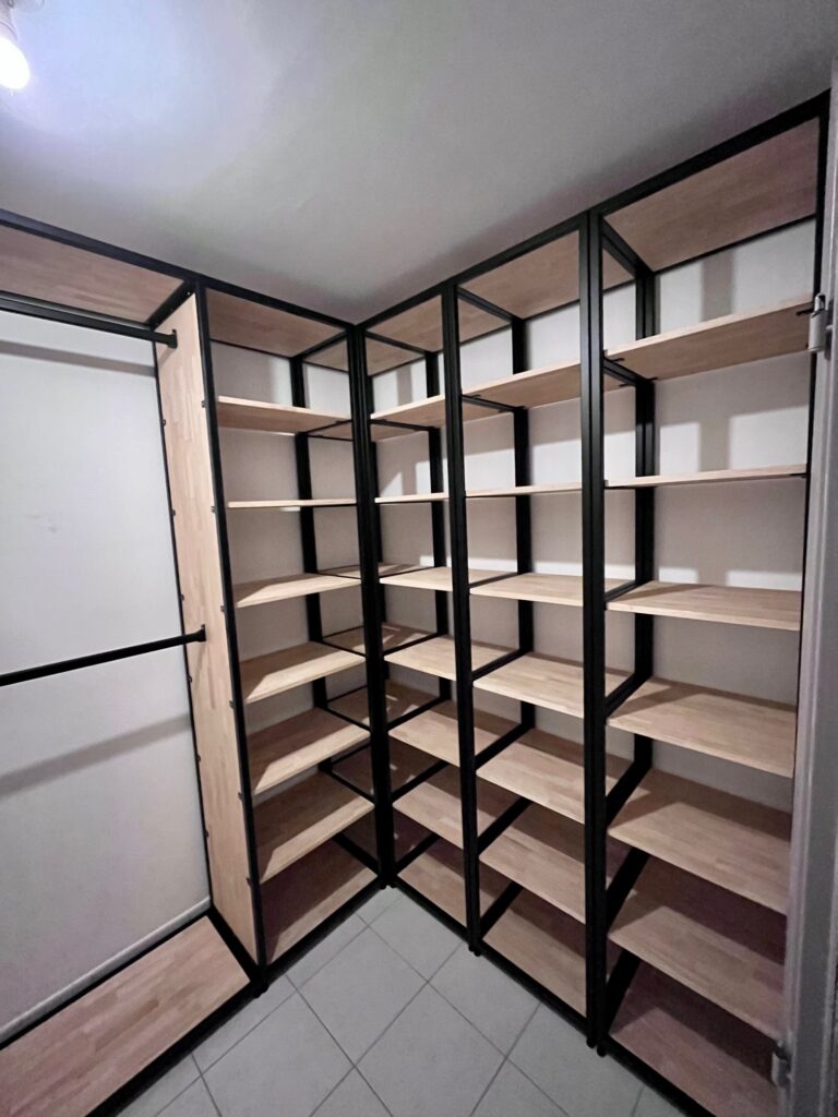 Dressing en L