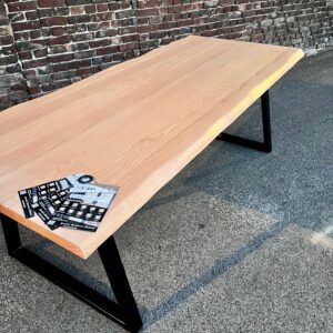 Table à manger Live Edge Hetre