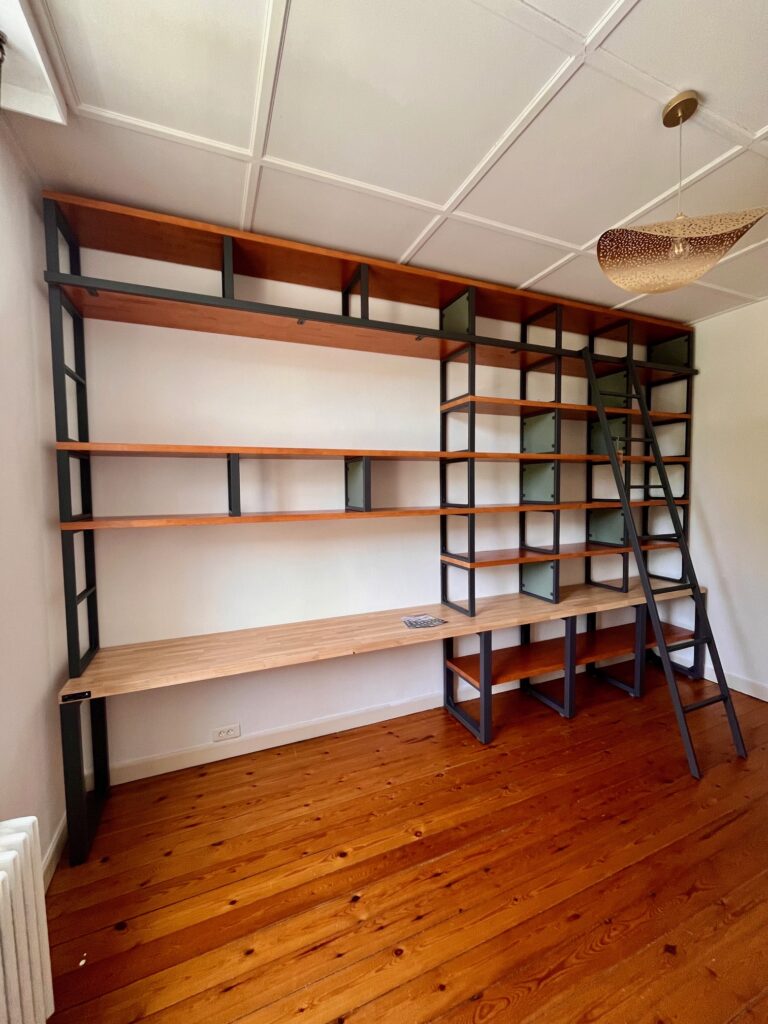 Bibliothèque combiné bureau XL